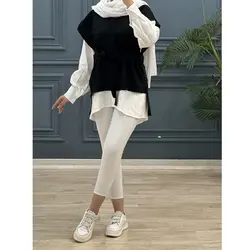 ست شومیز وست کاملیا کد 7877