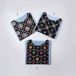 تونیک گلدوزی دلانا کد 7938