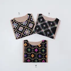 تونیک گلدوزی دلانا کد 7938