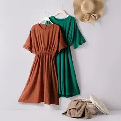 پیراهن کمر کش آناهل کد 7934