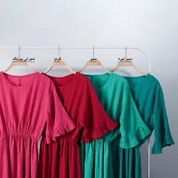 پیراهن کمر کش آناهل کد 7934