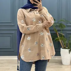 مانتو پولک دوزی چشم کد 7958