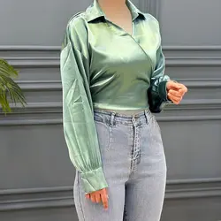 شومیز ساتن افرا 2 کد 7952