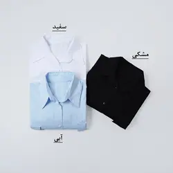 شومیز دو جیب کالین کد 7975