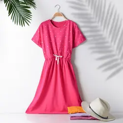 سارافون آستین کوتاه قلب کد 8010