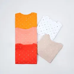 سارافون آستین کوتاه قلب کد 8010