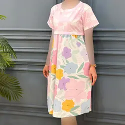 پیراهن آستین کوتاه طرحدار کد 8036