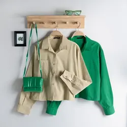 بلوز تک جیب شمیم کد 8032