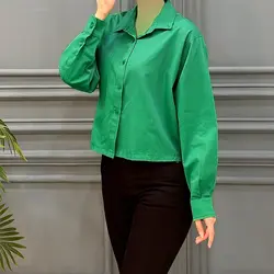 بلوز تک جیب شمیم کد 8032