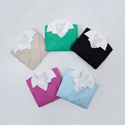 ست شومیز وست کاملیا کد 8089 (2)