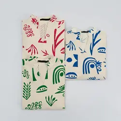 پیراهن بلند لینن طرحدار کد 8087