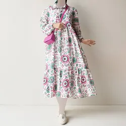 پیراهن بلند مهتا کد 8155