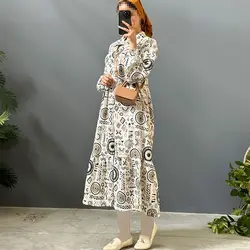 پیراهن بلند مهتا کد 8155