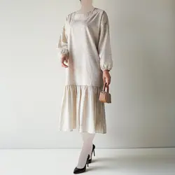 پیراهن پایین چین شیلا کد 8170