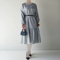 پیراهن پایین چین شیلا کد 8170