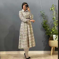 پیراهن طرحدار پریماه کد 8203