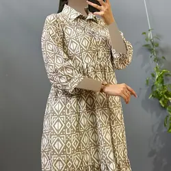 پیراهن طرحدار پریماه کد 8203