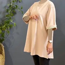 بلوز آستین پاکتی گلدوزی کد 8238