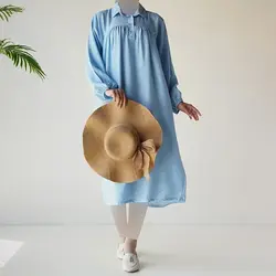 مانتو بلند جلو بسته میگل کد 8287