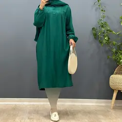 مانتو بلند جلو بسته میگل کد 8287