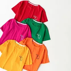 تیشرت کراپ میقولی کد 8389