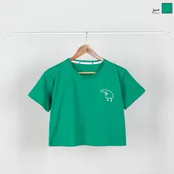 تیشرت کراپ میقولی کد 8389