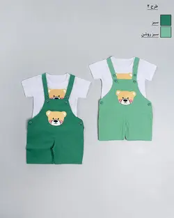 ست تیشرت سرهمی چاپی کودک کد 8633