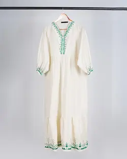 پیراهن بلند دلوین کد 8720