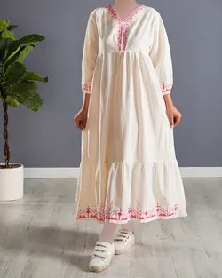 پیراهن بلند دلوین کد 8720