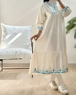 پیراهن بلند دلوین کد 8720