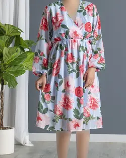 پیراهن حریر دلارای کد 8756