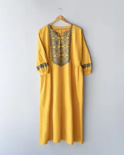 پیراهن چاپی دلبند کد 8807