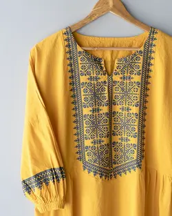 پیراهن چاپی دلبند کد 8807