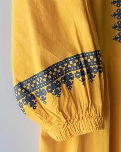 پیراهن چاپی دلبند کد 8807