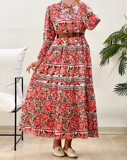 پیراهن سنتی شهرزاد 6 کد 8820