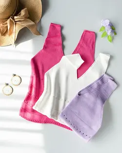 تاپ یقه هفت پریناز کد 8847