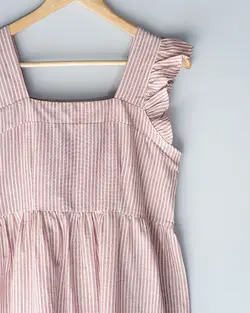 پیراهن راه راه نسیم کد 8946