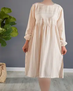 پیراهن راه راه مهرسا کد 8980