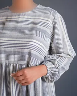 پیراهن راه راه مهرسا کد 8980