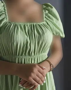 پیراهن کمر کش پارمین کد 9004