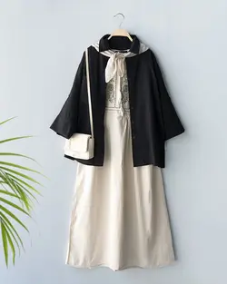 پیراهن گلدوزی فلورا کد 9015