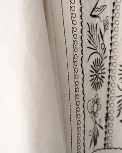 پیراهن گلدوزی فلورا کد 9015