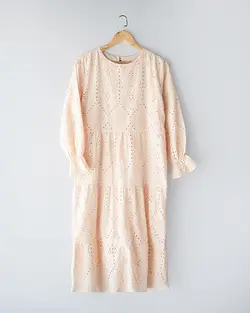 پیراهن خامه دوزی آویسا کد 9031