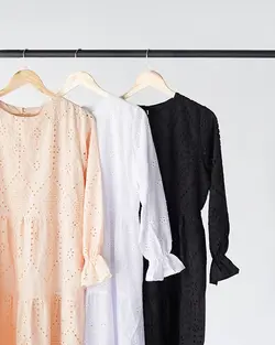 پیراهن خامه دوزی آویسا کد 9031