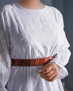 پیراهن خامه دوزی آویسا کد 9031