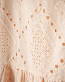 پیراهن خامه دوزی آویسا کد 9031