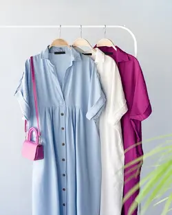 پیراهن بلند پرنسا کد 9041