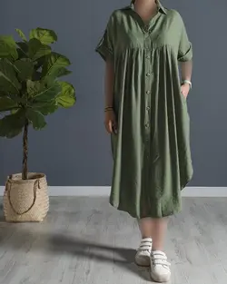 پیراهن بلند پرنسا کد 9041