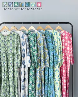 پیراهن سنتی شهرزاد 7 کد 9066