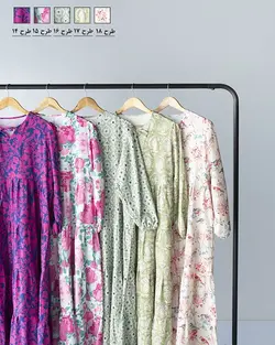 پیراهن سنتی شهرزاد 7 کد 9066